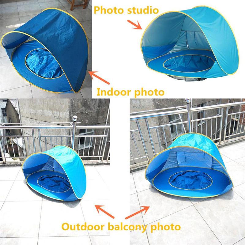 Beach Tent Portable Shade Pool UV Protection Sun Shelter For Infant