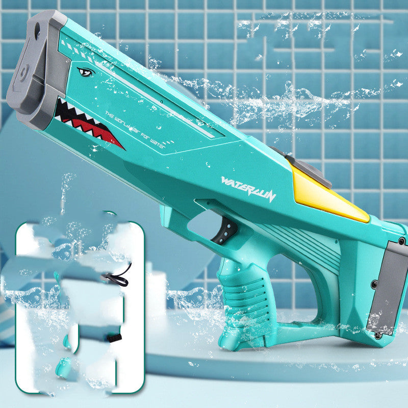 Automatic Electric Water Gun Toys Shark High Pressure Outdoor Kids Toy