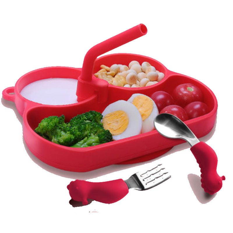 Baby training plate