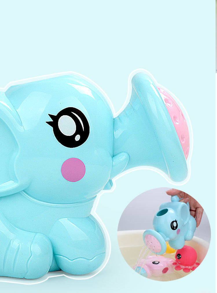 Baby Bath Toys Plastic Elephant Shape Water Spray For Baby Shower Swimming Toys