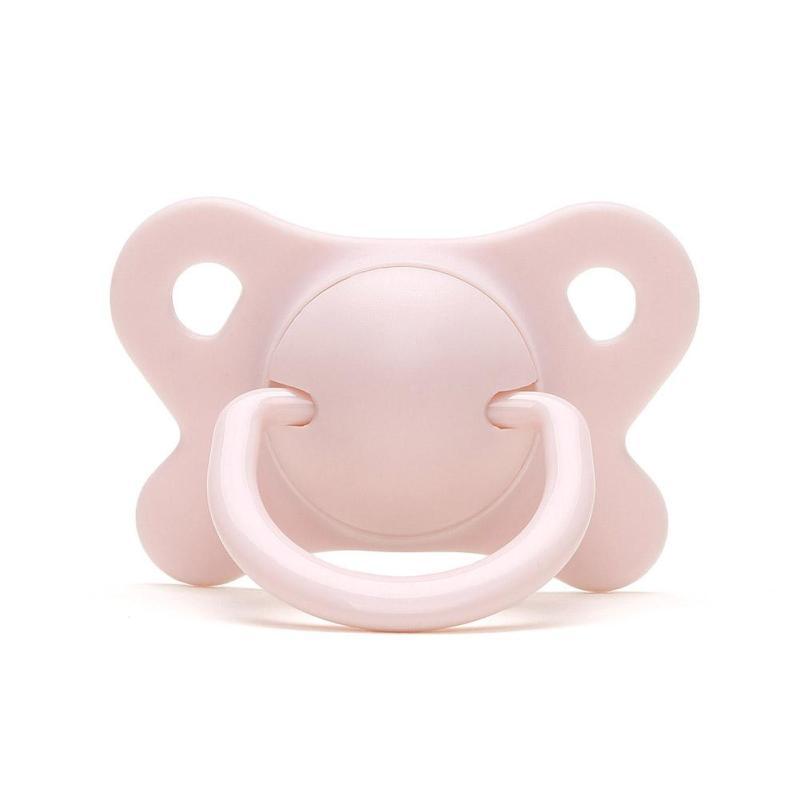 Pacifier Sleeping Baby Pacifier Newborn Silicone Pacifier Super Soft Flat Head