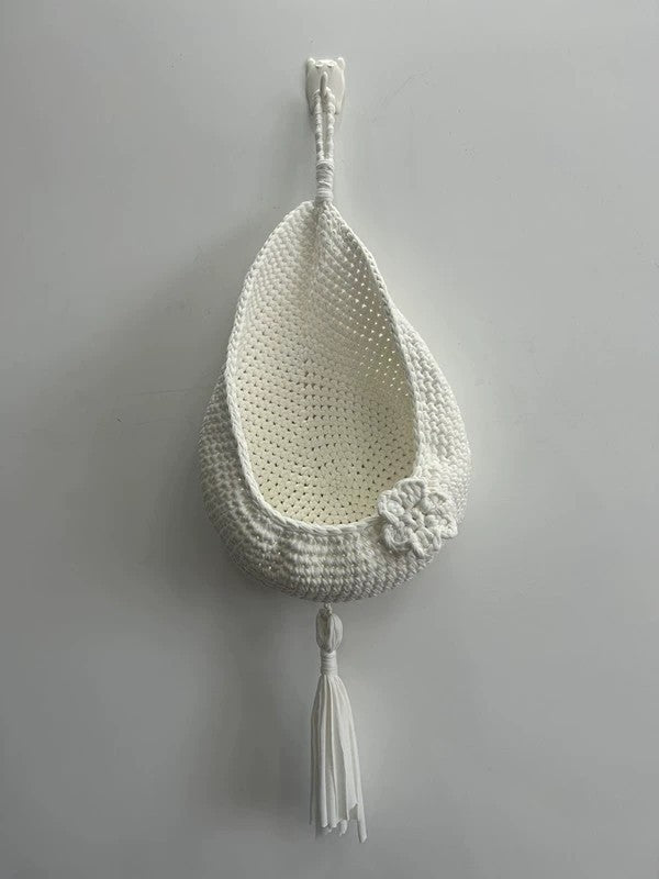 Newborn Original Photography Props White Racket Hand-woven Hammock