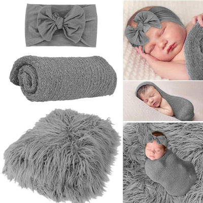 3 Set of baby photography props