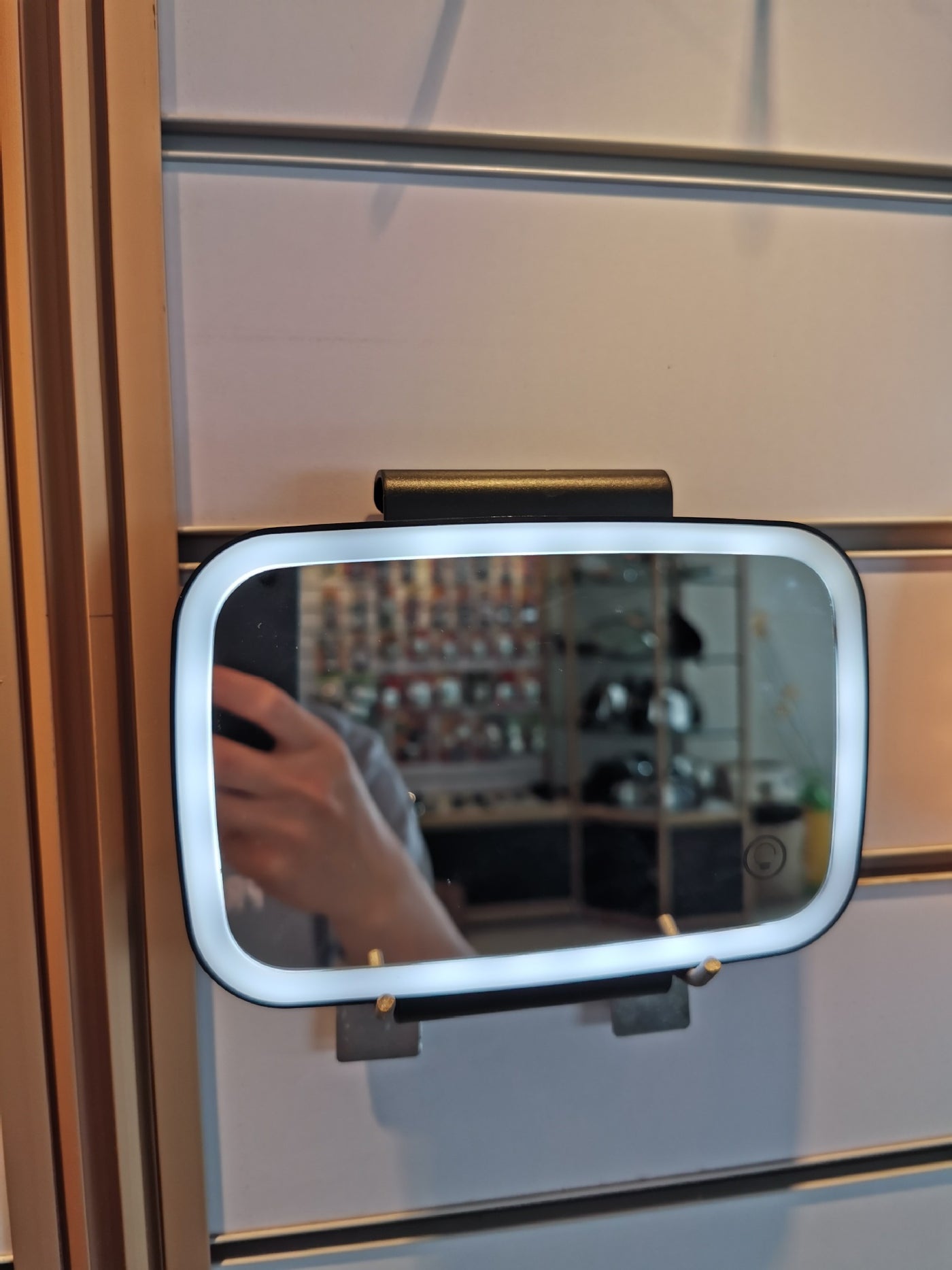 In-Car LED Make-Up Mirror