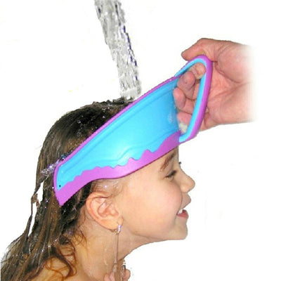 Silicone Adjustable Shampoo Cap for Kids Bathing