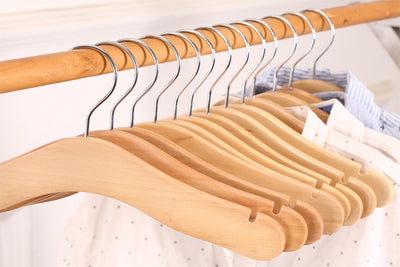 Solid Wood Clothes Hanger For Children, Children, Babies And Babies