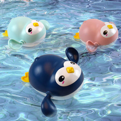 Baby Bath Toy Kawaii Swimming Penguin Bath Pool Toy