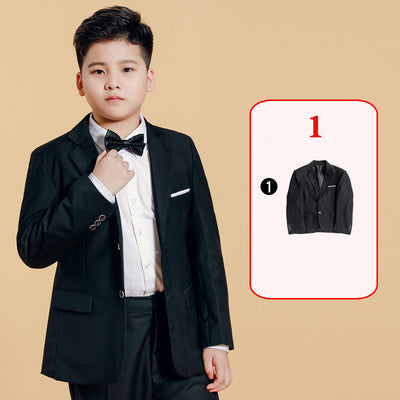 Fat Boy Suit, Boy Plus Fat Big Size Suit, Children's Host Costume, Big Boy Piano Performance Dress