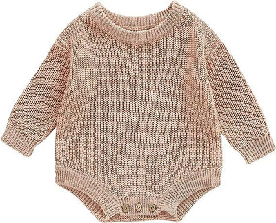 Children's Clothing Cotton Baby Bottoming Shirt New Baby Knitted Warm Sweater