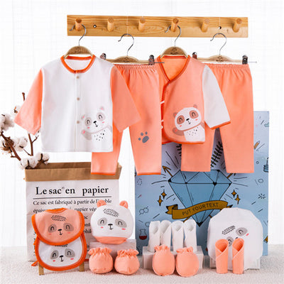 Newborn gift box baby clothes set cotton