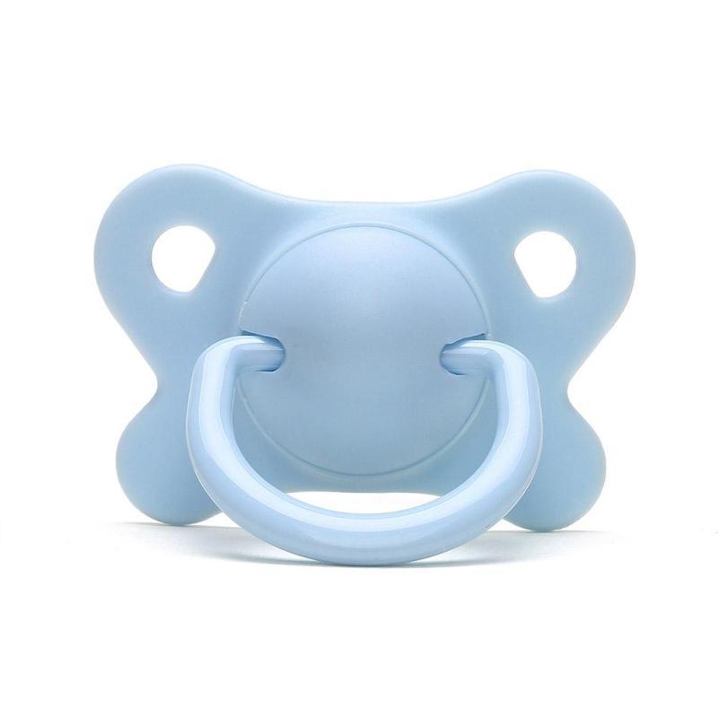 Pacifier Sleeping Baby Pacifier Newborn Silicone Pacifier Super Soft Flat Head