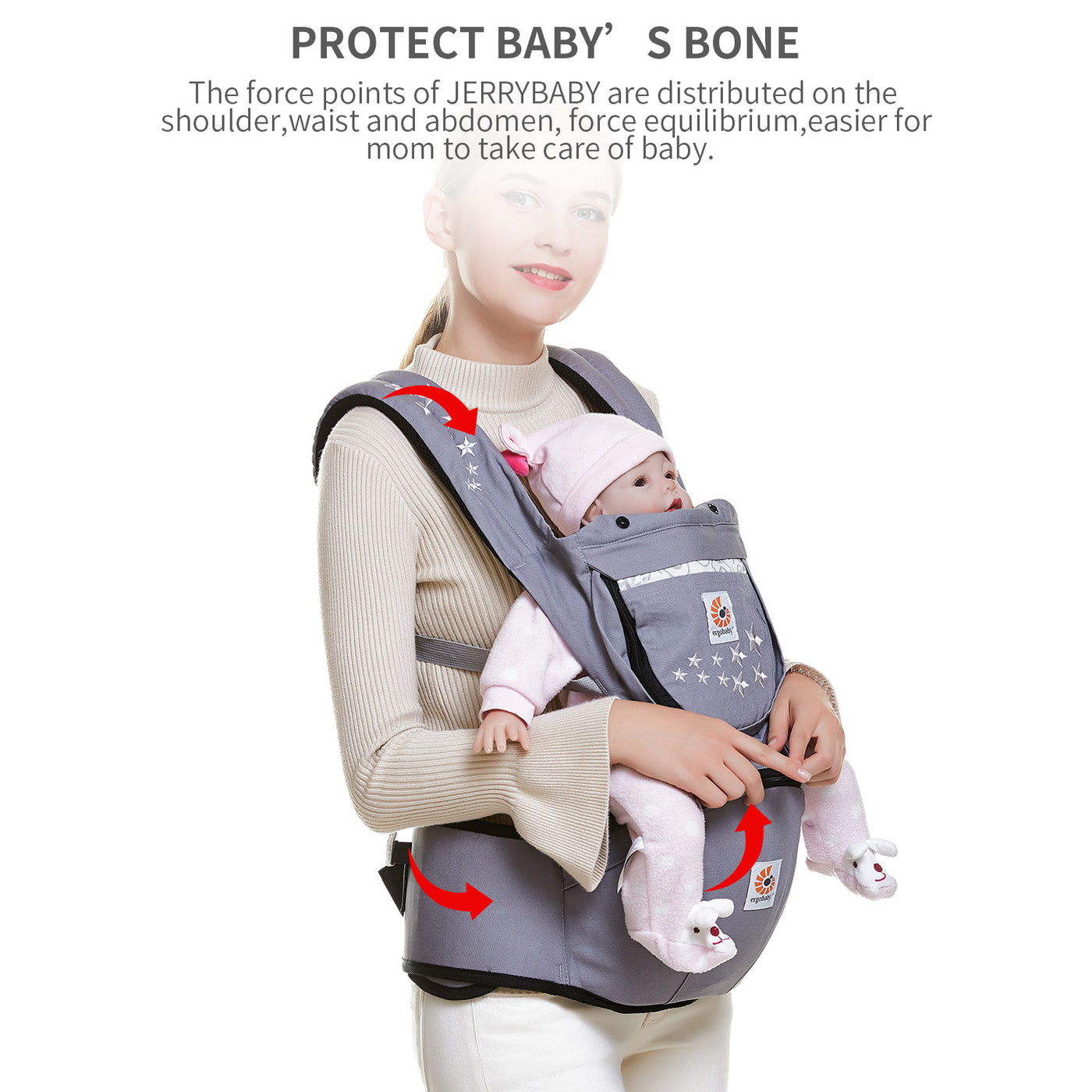 Baby waist stool multifunctional carrier