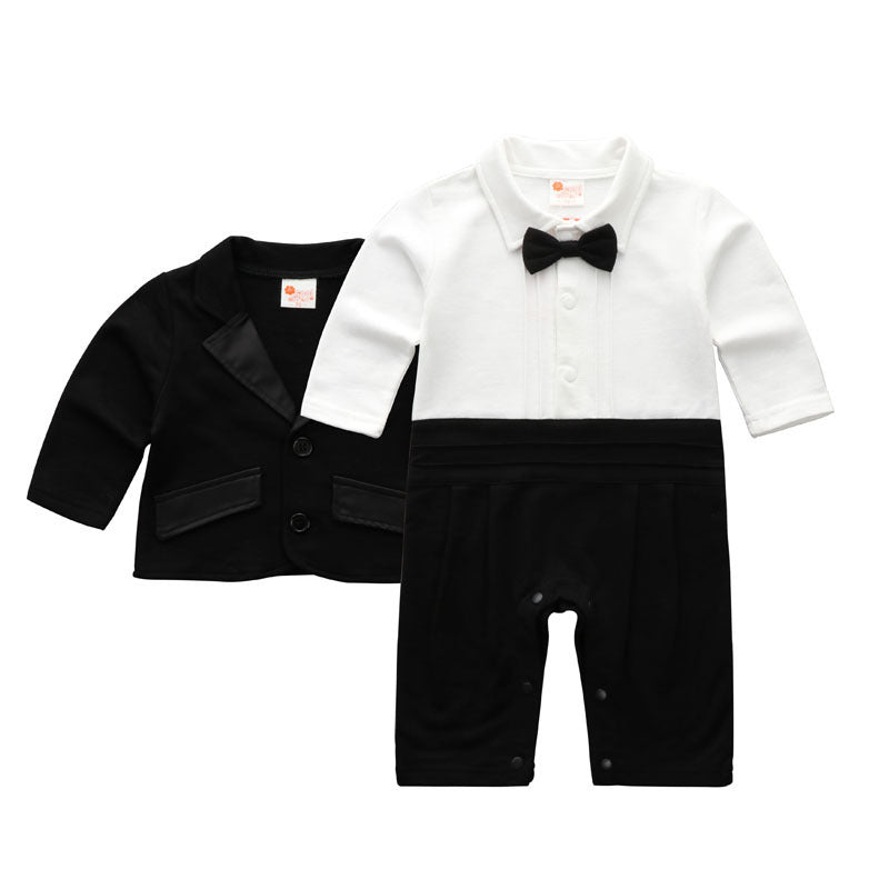 Baby boy gentleman dress long sleeve suit