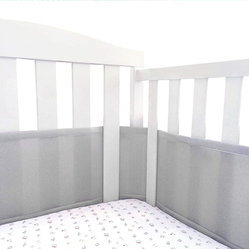 Breathable Mesh Crib Surrounding Crib Liner For Babies