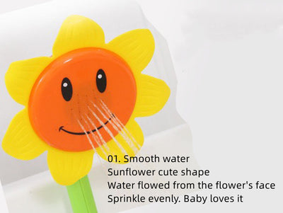 Baby Bath Toy Electric Sunflower Shower