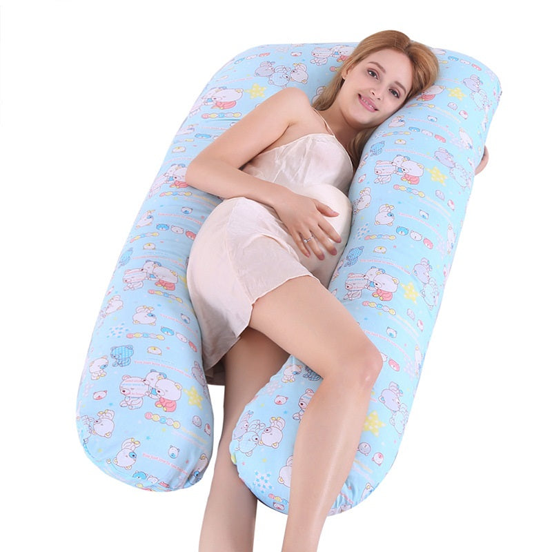 U-shaped Pillow For Pregnant Women, Detachable And Washable Nursing Pillow