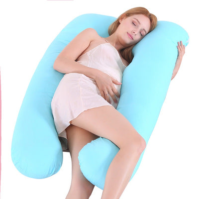 U-shaped Pillow For Pregnant Women, Detachable And Washable Nursing Pillow