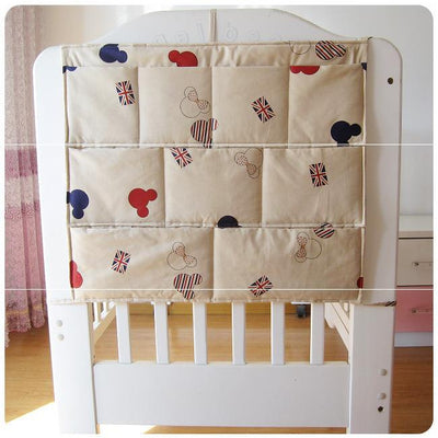 Baby bed bedside hanging bag storage bag