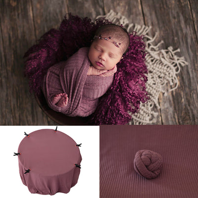 Newborn Photography Props Waffle Fabric Backdrops