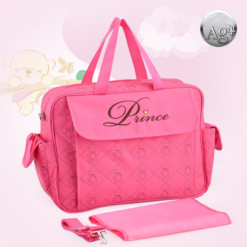 Fashion Large Capacity Baby Diaper Bags Mommy Baby