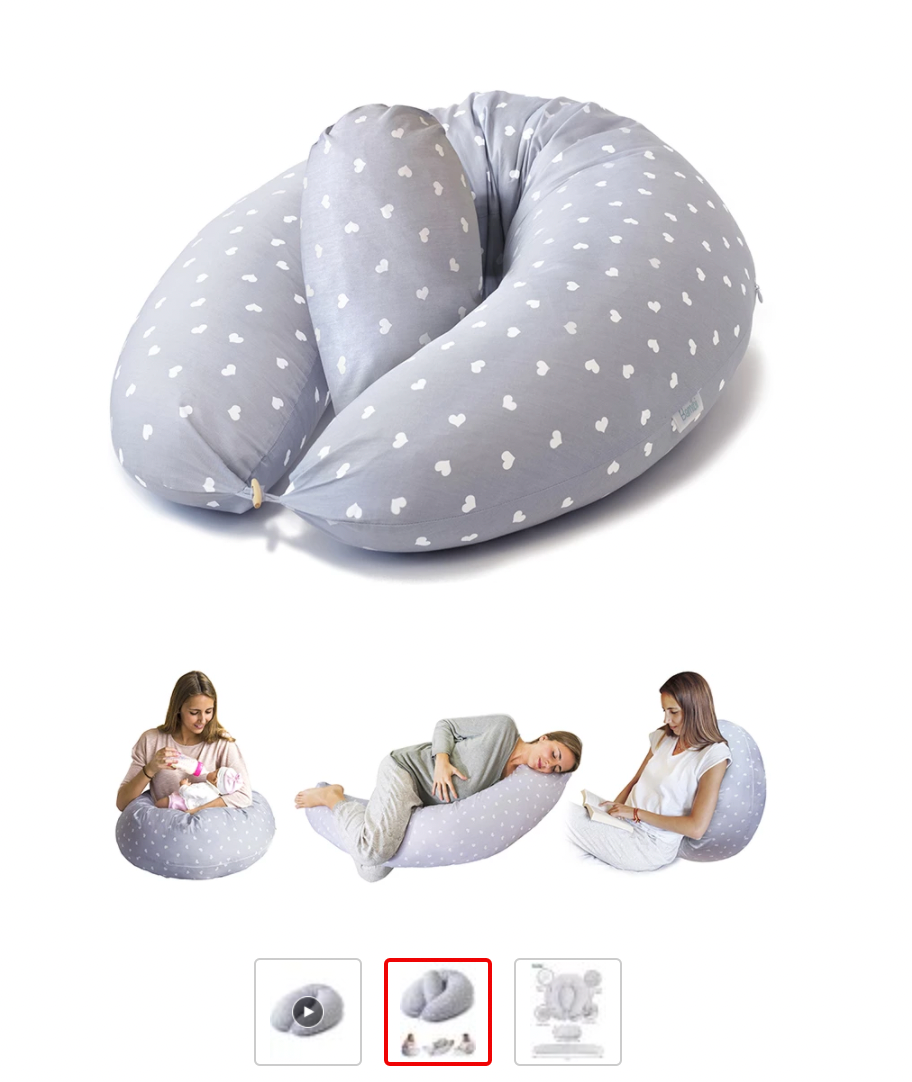 Anti Spitting Milk Pillow For Newborn Babies