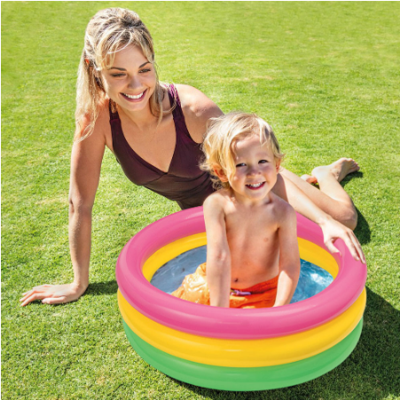 Classic Baby inflatable swimming ring baby floating ring multi functional convenient children's swimming pool accessories