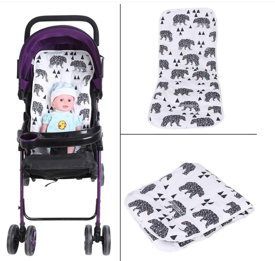 Cotton stroller mat