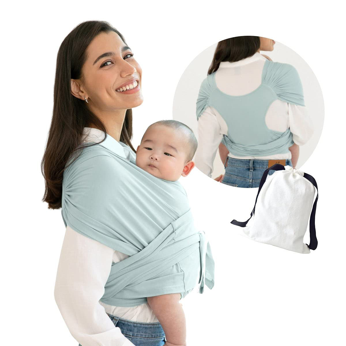 ChicBabies Cotton Cross Simple  Baby Carrier