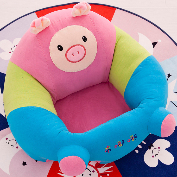 Baby Seats &amp  Sofa Only Cover No Filling Baby Chair Toddler Nest Puff Children Washable Kids Bean Bag Cartoon Skin Upscale Kids