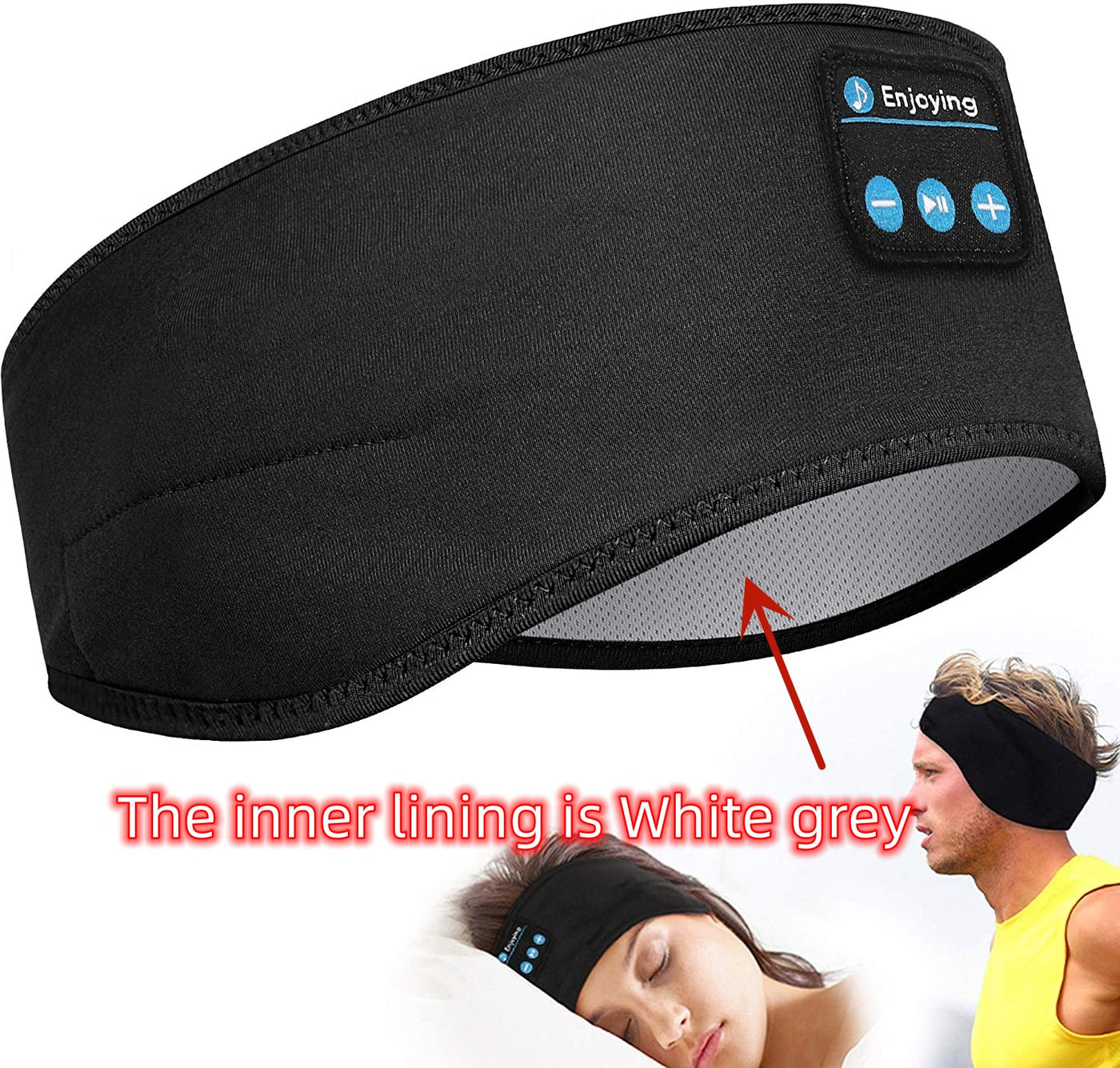 Wireless Bluetooth Sleeping Headphones Headband