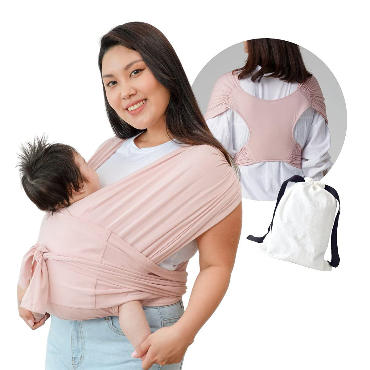 ChicBabies Cotton Cross Simple  Baby Carrier