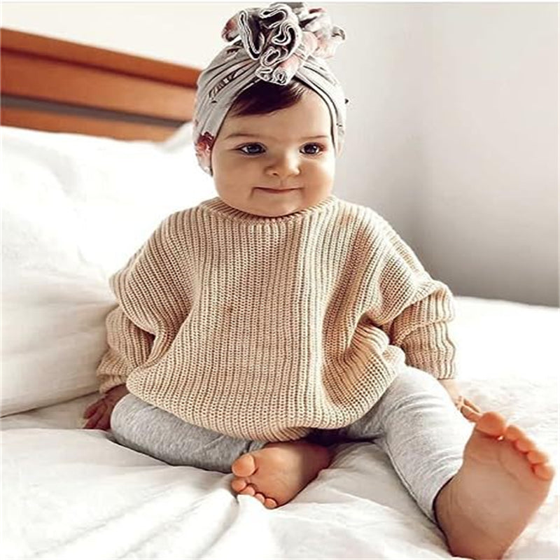 Children's Clothing Cotton Baby Bottoming Shirt New Baby Knitted Warm Sweater