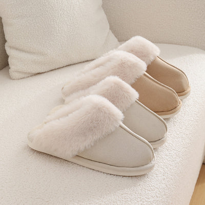 Winter Warm Plush Home Indoor Fur Slippers