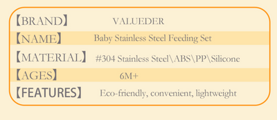 Baby Stainless Steel Feeding set