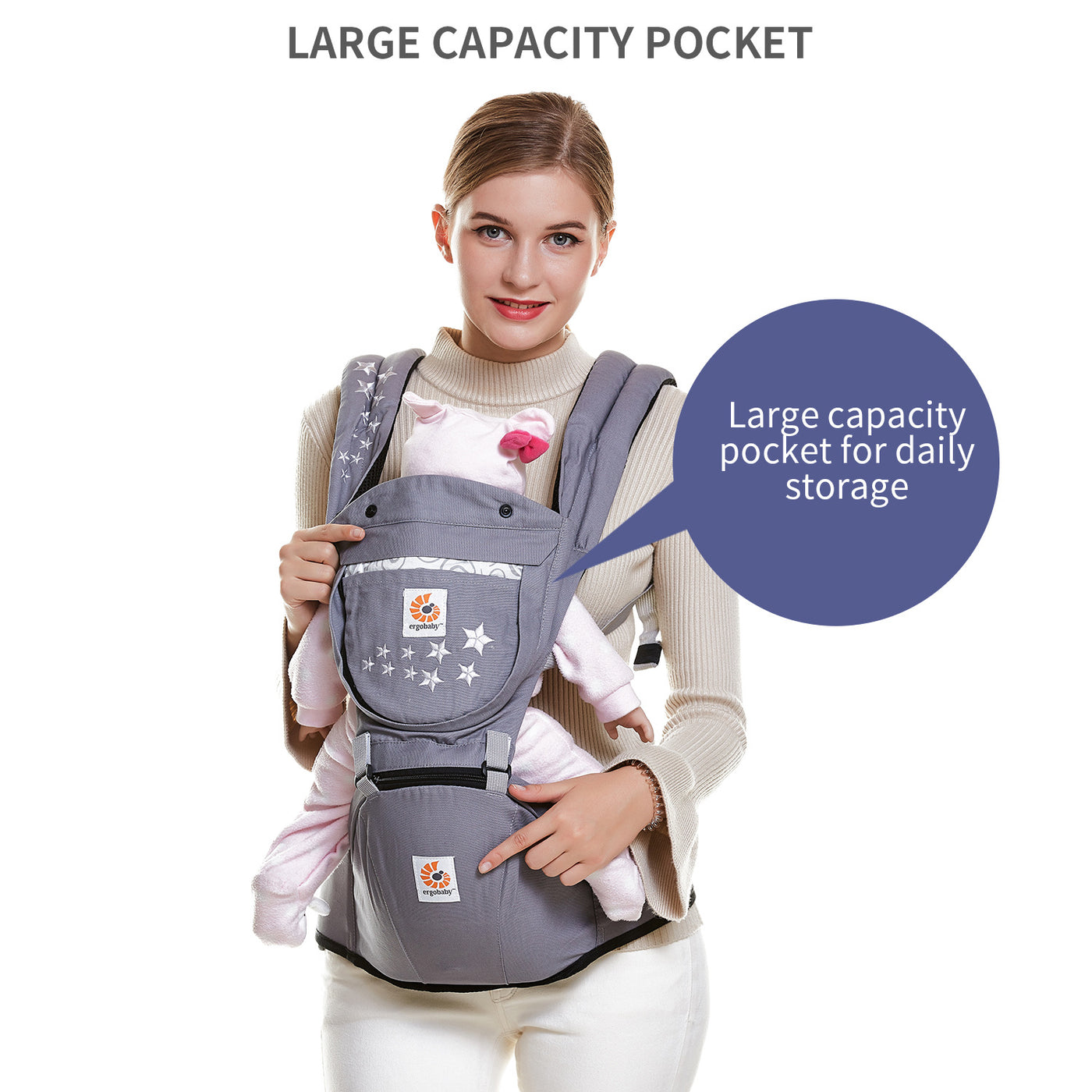 Baby waist stool multifunctional carrier