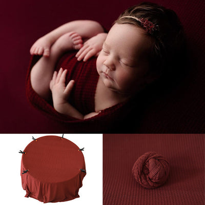 Newborn Photography Props Waffle Fabric Backdrops