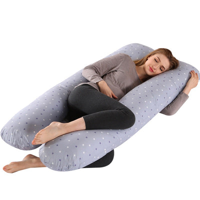 U-shaped Pillow For Pregnant Women, Detachable And Washable Nursing Pillow