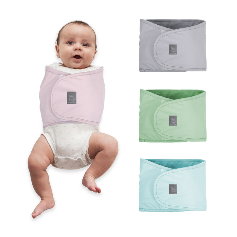 Baby Swaddle Strap Protect Belly Adjustable Arms Newborn Blanket for Crib Safety 0-6M Kids