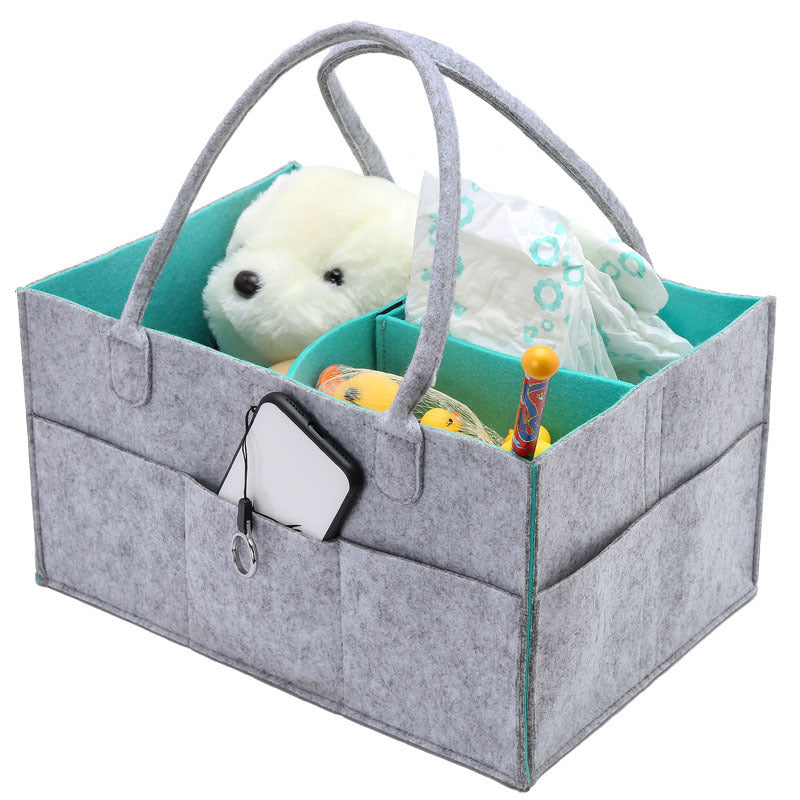 Diaper Storage Basket Baby  Felt