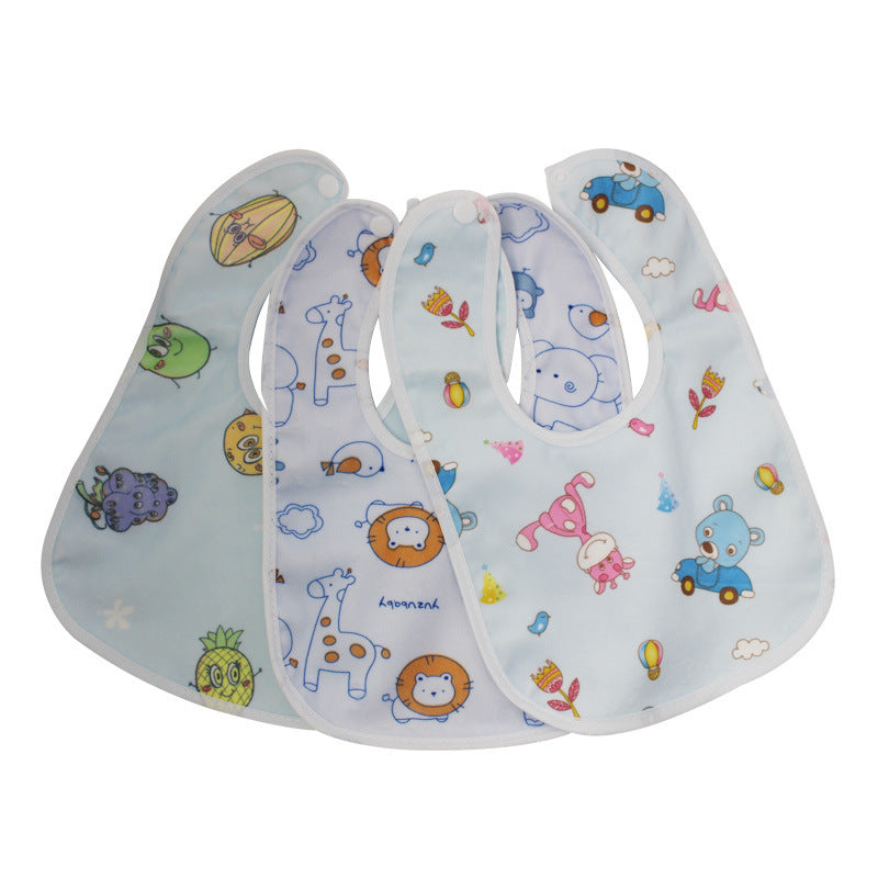 Crystal Velvet Waterproof Bib For Babies And Toddlers