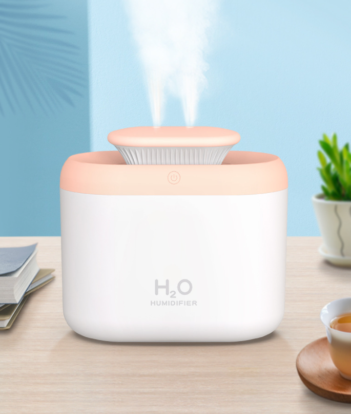 Large-capacity Dual-jet Household Humidifier Atomized Air Purifier