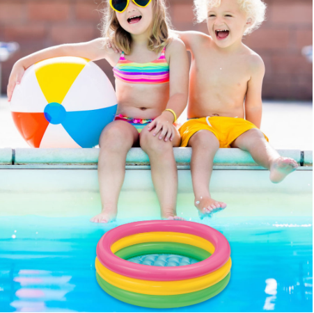 Classic Baby inflatable swimming ring baby floating ring multi functional convenient children's swimming pool accessories