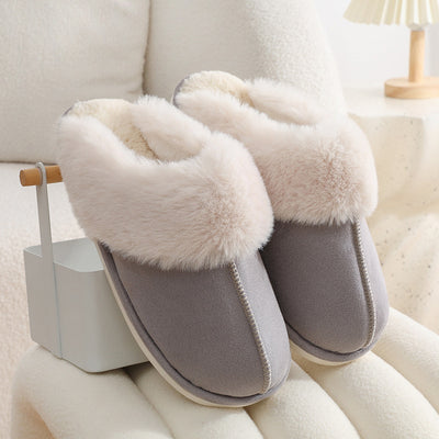 Winter Warm Plush Home Indoor Fur Slippers