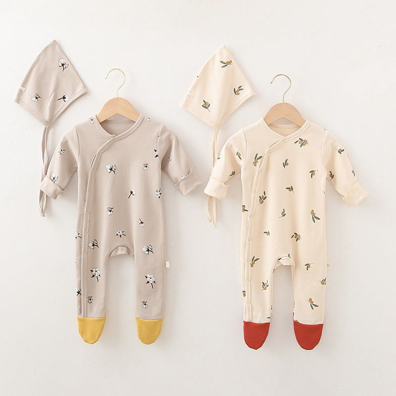 Cotton Printed Romper For Babies