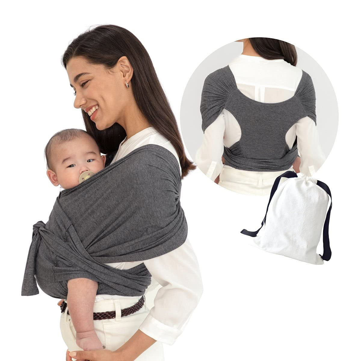 ChicBabies Cotton Cross Simple  Baby Carrier