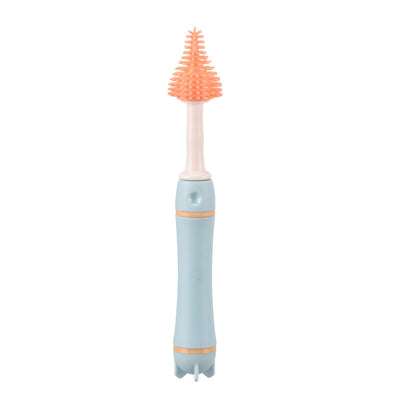 Special Silicone Baby Bottle Three-color Long Handle Cleaning Brush Co