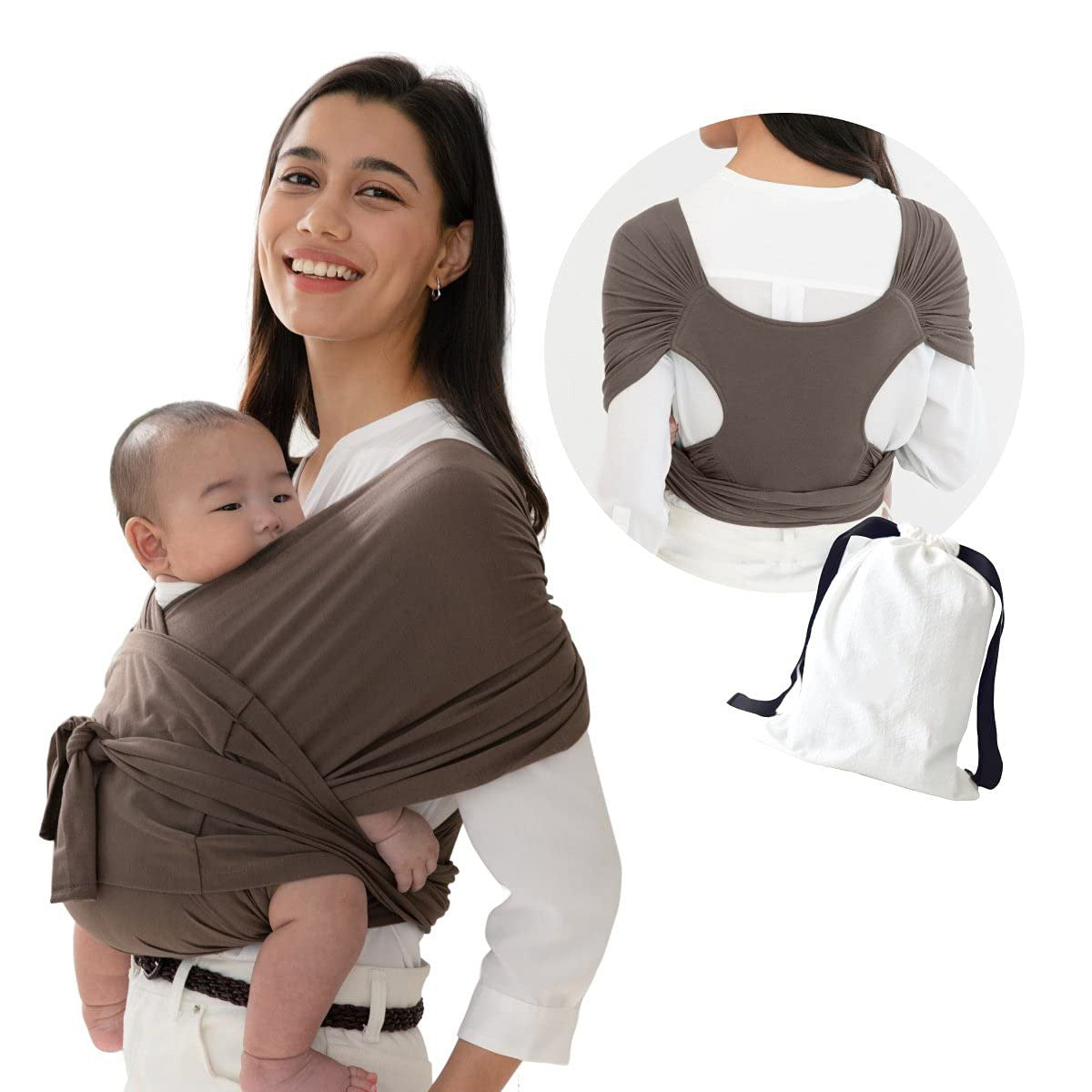 ChicBabies Cotton Cross Simple  Baby Carrier