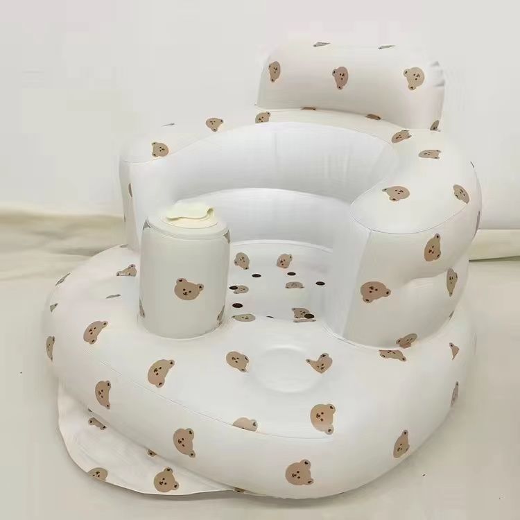 Portable Inflatable Baby Dining Chair For Bathing And Swimming