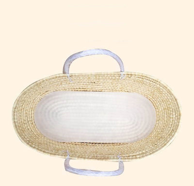 Portable Baby Basket Woven Crib