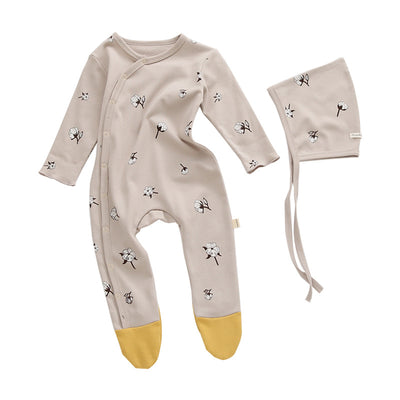 Cotton Printed Romper For Babies